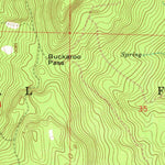 United States Geological Survey Dog Lake, OR (1964, 24000-Scale) digital map