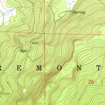 United States Geological Survey Dog Lake, OR (1964, 24000-Scale) digital map