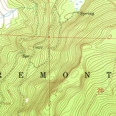 United States Geological Survey Dog Lake, OR (1964, 24000-Scale) digital map