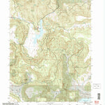United States Geological Survey Dog Lake, OR (2004, 24000-Scale) digital map