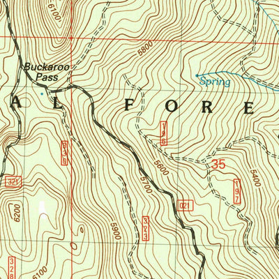 United States Geological Survey Dog Lake, OR (2004, 24000-Scale) digital map