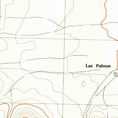 United States Geological Survey Dog Mountains, NM (1983, 24000-Scale) digital map
