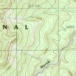 United States Geological Survey Dog Point, AZ (1988, 24000-Scale) digital map