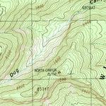 United States Geological Survey Dog Point, AZ (1988, 24000-Scale) digital map