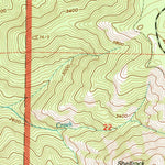 United States Geological Survey Dog River, OR (1996, 24000-Scale) digital map