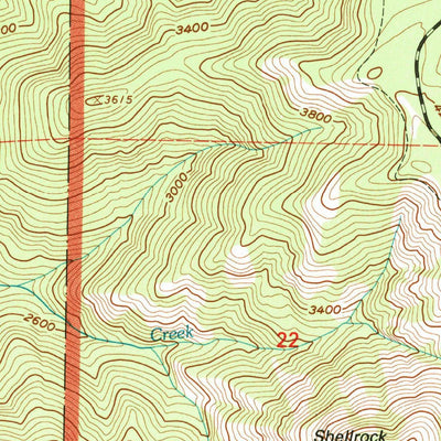 United States Geological Survey Dog River, OR (1996, 24000-Scale) digital map
