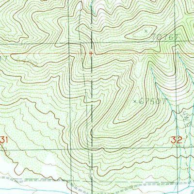 United States Geological Survey Dog Valley Peak, UT (1986, 24000-Scale) digital map