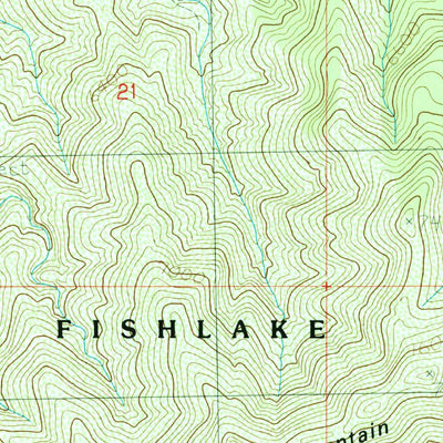 United States Geological Survey Dog Valley Peak, UT (1986, 24000-Scale) digital map