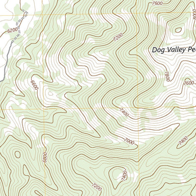 United States Geological Survey Dog Valley Peak, UT (2023, 24000-Scale) digital map
