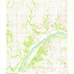 United States Geological Survey Doga Creek, OK (1978, 24000-Scale) digital map