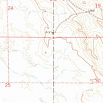 United States Geological Survey Dogie Butte, SD-ND (1978, 24000-Scale) digital map