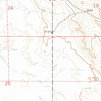 United States Geological Survey Dogie Butte, SD-ND (1978, 24000-Scale) digital map