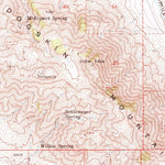 United States Geological Survey Dogskin Mountain, NV-CA (1957, 62500-Scale) digital map