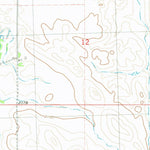 United States Geological Survey Dogtooth Buttes, ND (1980, 24000-Scale) digital map