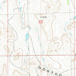 United States Geological Survey Dogtooth Buttes, ND (1980, 24000-Scale) digital map