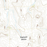 United States Geological Survey Dogtooth Buttes, ND (2020, 24000-Scale) digital map
