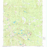 United States Geological Survey Dogtooth Peak, CA (1982, 24000-Scale) digital map