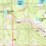 United States Geological Survey Dogtooth Peak, CA (1982, 24000-Scale) digital map