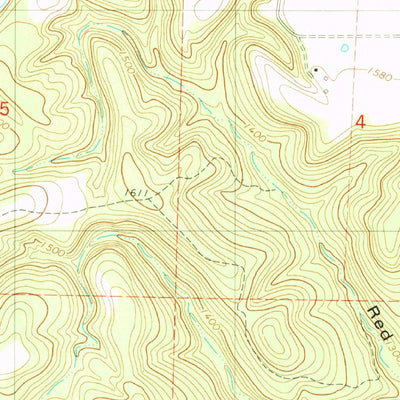 United States Geological Survey Dogwood, MO (1982, 24000-Scale) digital map