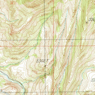 United States Geological Survey Doherty Mountain, MT (1987, 24000-Scale) digital map