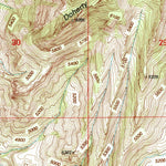 United States Geological Survey Doherty Mountain, MT (1996, 24000-Scale) digital map