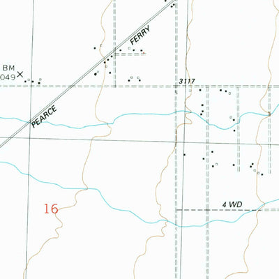United States Geological Survey Dolan Springs, AZ (1989, 24000-Scale) digital map