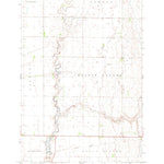 United States Geological Survey Doland NW, SD (1971, 24000-Scale) digital map