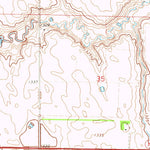 United States Geological Survey Doland NW, SD (1971, 24000-Scale) digital map