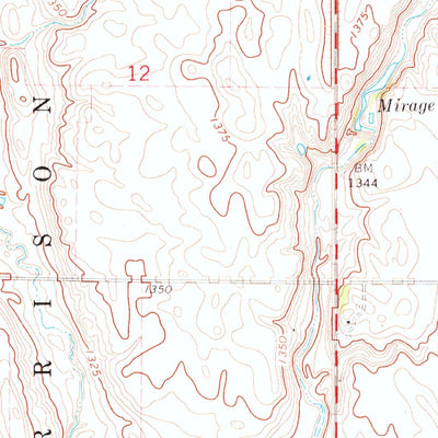 United States Geological Survey Doland SE, SD (1971, 24000-Scale) digital map