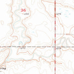 United States Geological Survey Doland SW, SD (1956, 24000-Scale) digital map