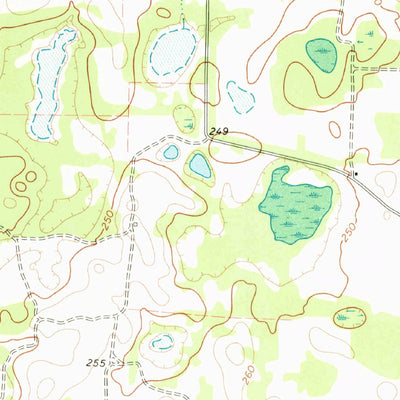 United States Geological Survey Doles, GA (1973, 24000-Scale) digital map