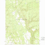 United States Geological Survey Dollar Basin, OR (1988, 24000-Scale) digital map
