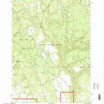 United States Geological Survey Dollar Basin, OR (1996, 24000-Scale) digital map