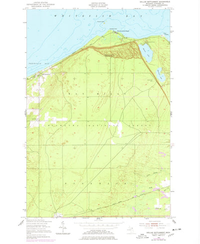United States Geological Survey Dollar Settlement, MI (1951, 24000-Scale) digital map