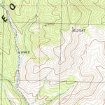 United States Geological Survey Dolly Varden, NV (1986, 24000-Scale) digital map