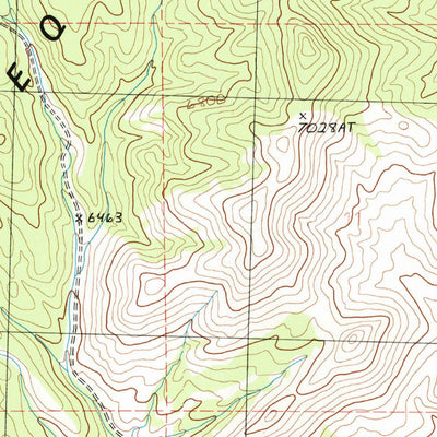 United States Geological Survey Dolly Varden, NV (1986, 24000-Scale) digital map