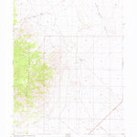 United States Geological Survey Dolly Varden Spring, NV (1982, 24000-Scale) digital map