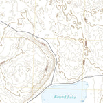 United States Geological Survey Dolly Warden Lake, NE (2021, 24000-Scale) digital map