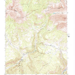 United States Geological Survey Dolores Peak, CO (1953, 24000-Scale) digital map
