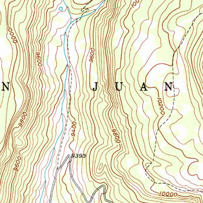 United States Geological Survey Dolores Peak, CO (1953, 24000-Scale) digital map
