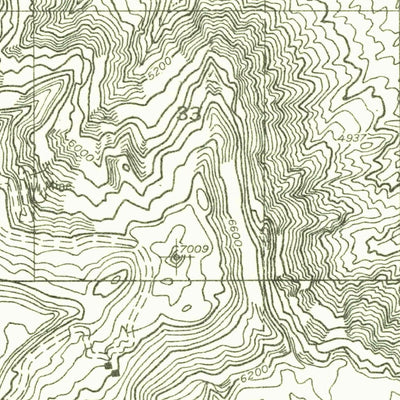 United States Geological Survey Dolores Point North, CO-UT (1954, 24000-Scale) digital map