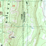 United States Geological Survey Dolores Point North, CO-UT (1985, 24000-Scale) digital map