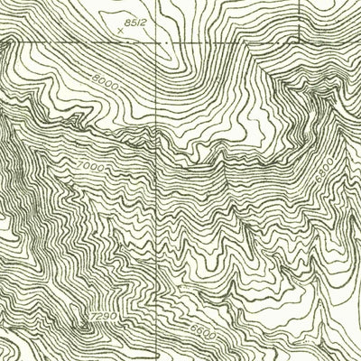 United States Geological Survey Dolores Point South, CO-UT (1954, 24000-Scale) digital map