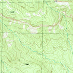 United States Geological Survey Dolores Point South, CO-UT (1985, 24000-Scale) digital map