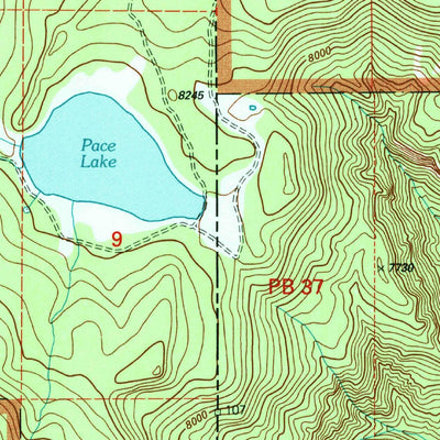 United States Geological Survey Dolores Point South, CO-UT (2001, 24000-Scale) digital map