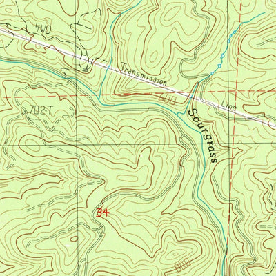 United States Geological Survey Dolph, OR (1985, 24000-Scale) digital map