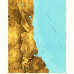 United States Geological Survey Dolphin Island East, UT (1969, 24000-Scale) digital map