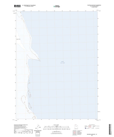 United States Geological Survey Dolphin Island East, UT (2023, 24000-Scale) digital map