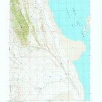 United States Geological Survey Dolphin Island West, UT (1991, 24000-Scale) digital map