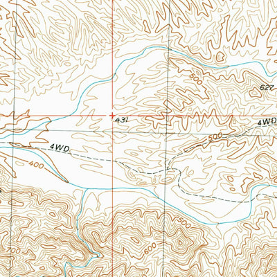 United States Geological Survey Dome, AZ (1991, 24000-Scale) digital map